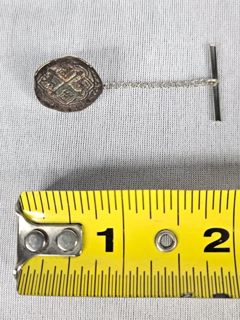 Vintage Atocha Shipwreck Silver Tie Tack | Mel Fisher Treasure Salvors COA - Picture 10 of 16